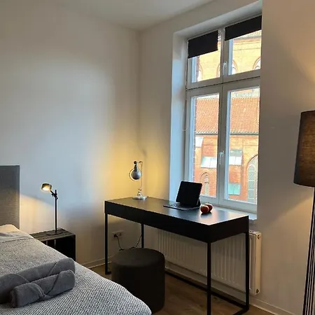Apartmenthaus St -petri-platz Studiowohnung 3 شقة بوكستيهود